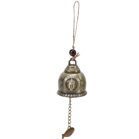 Bronze good LUCK Feng shui dragon, elephant, or Buddha bell - Picture 5 of 11